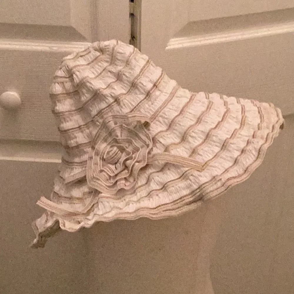 🌻NWOT So Much Fun Vintage Style Floppy Hat Gently Perfect Gift 🌻 - Picture 3 of 8